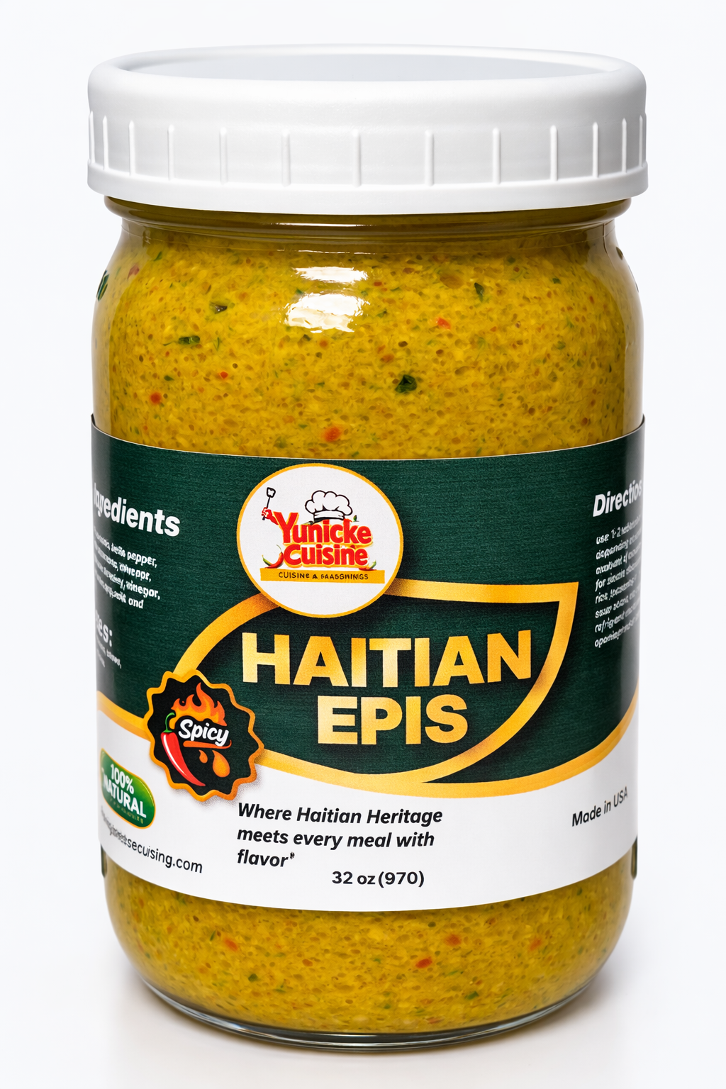 Complete Haitian Flavor Bundle – Trio Set (3 x 32 oz) | Yunicke Cuisine