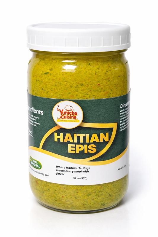 Haitian Regular Épis Seasoning | seasoning Base| Yunicke Cuisine(32 oz / 64 oz)
